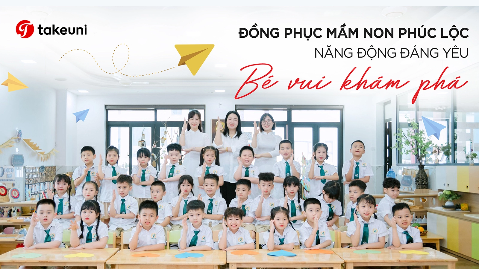 Đồng Phục Mầm Non Phúc Lộc