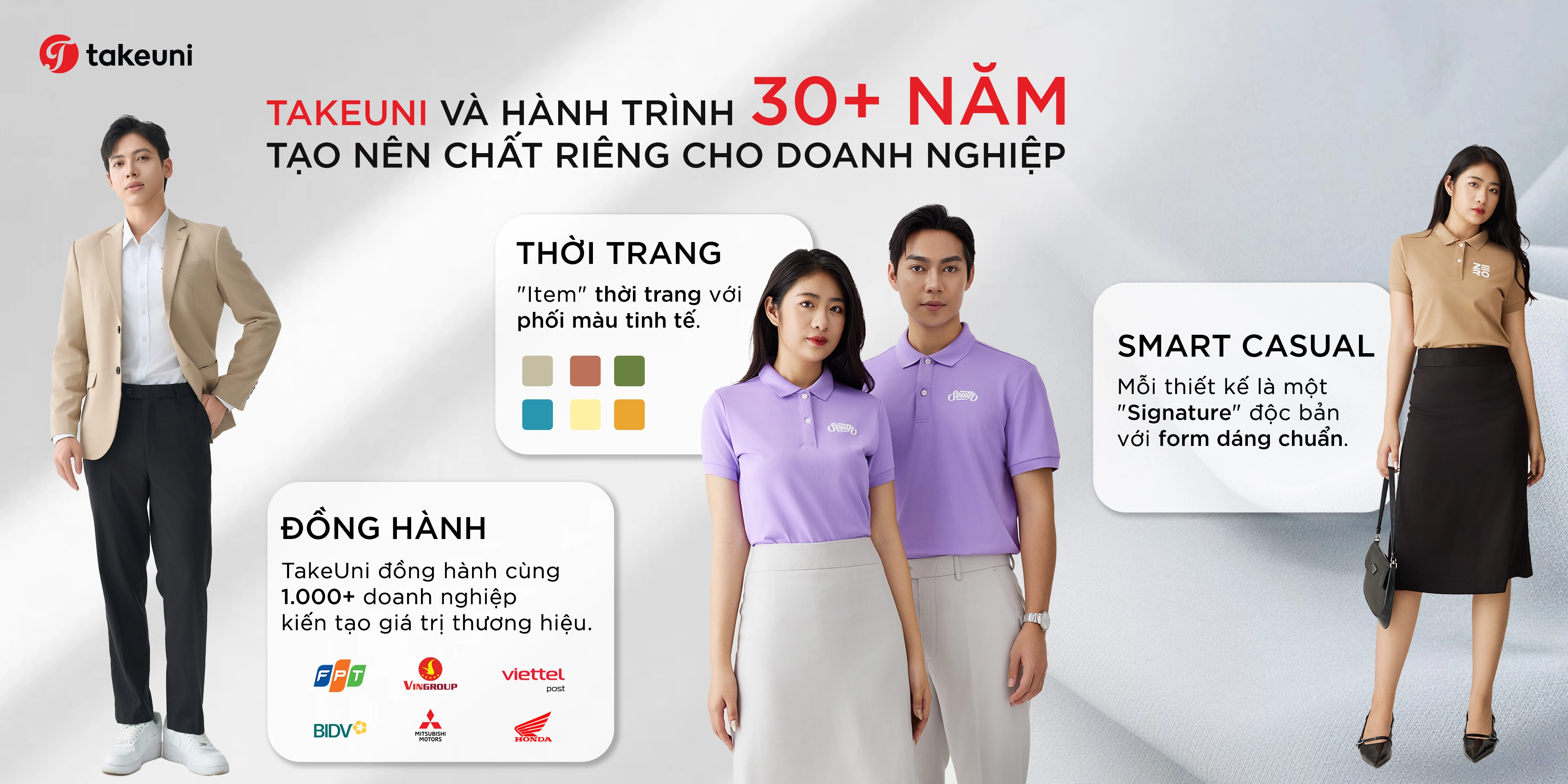 Hành trình 30+ năm tạo chất riêng cho doanh nghiệp.