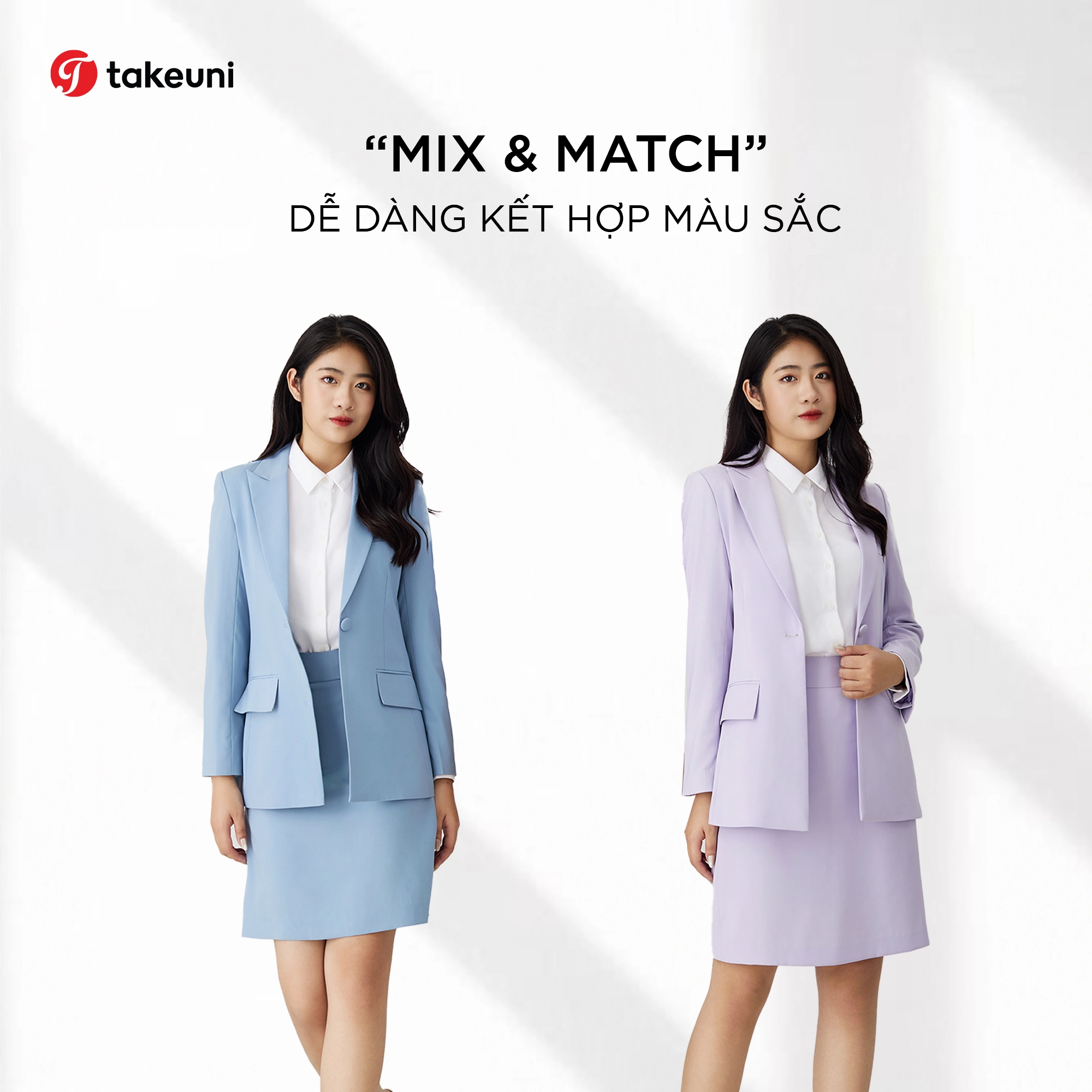 Mix & Match - Dễ kết hợp màu sắc