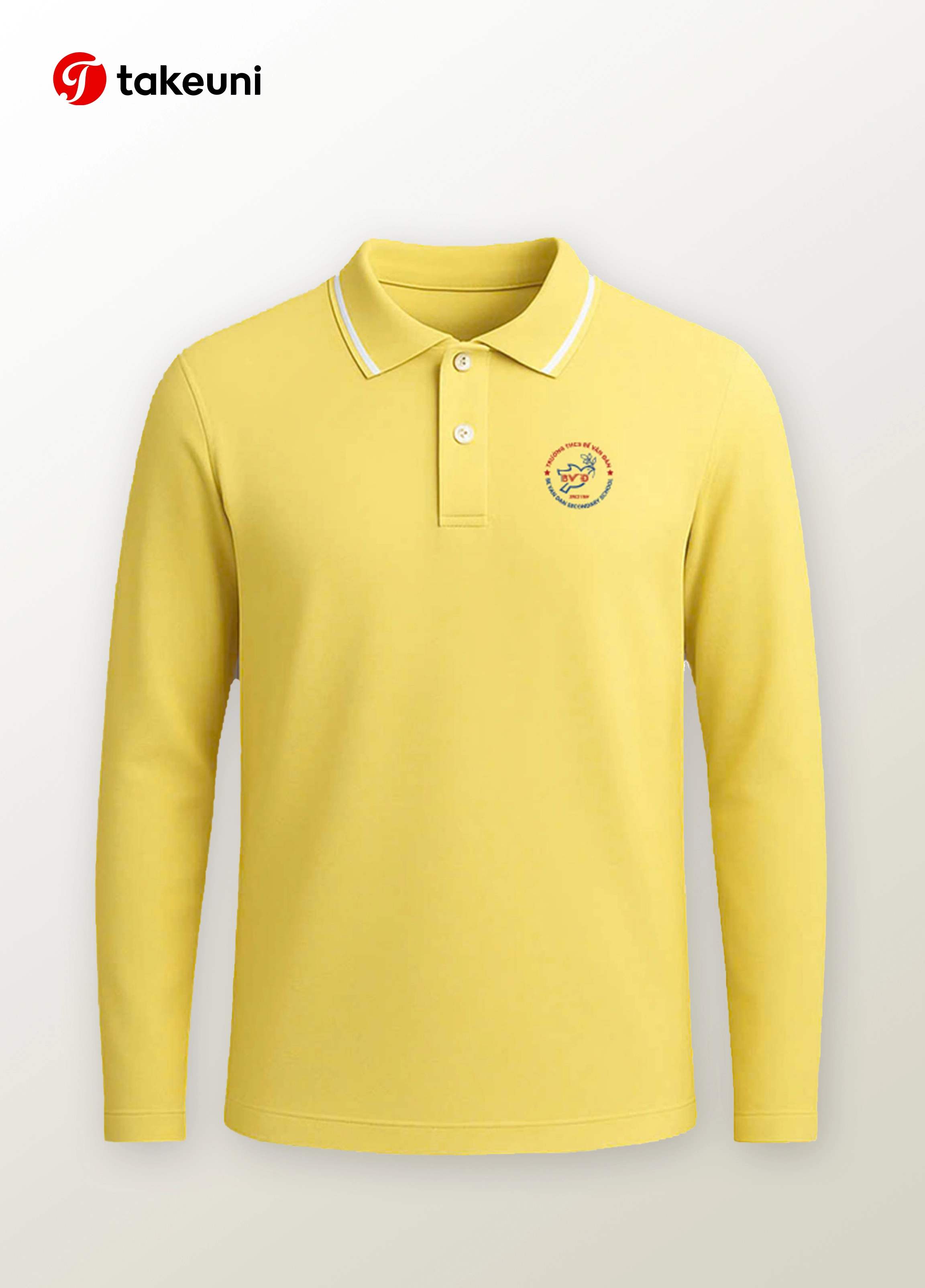 Polo dài tay THCS Bế Văn Đàn