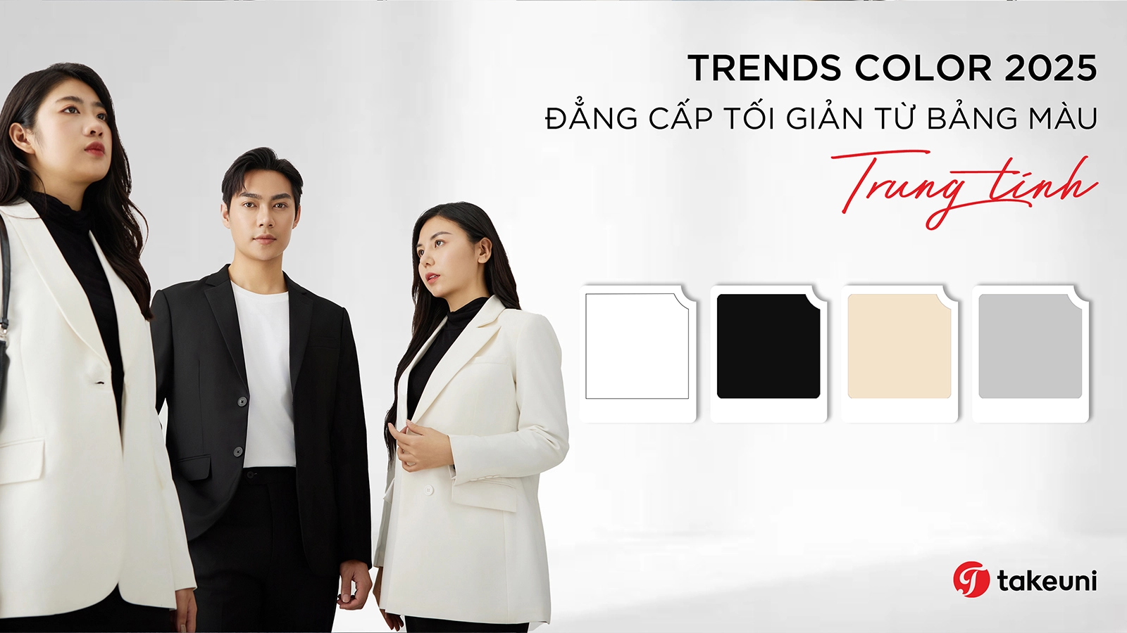 𝗧𝗥𝗘𝗡𝗗𝗦 𝟮𝟬𝟮𝟱: ĐẲNG CẤP TỐI GIẢN TỪ BẢNG MÀU TRUNG TÍNH.