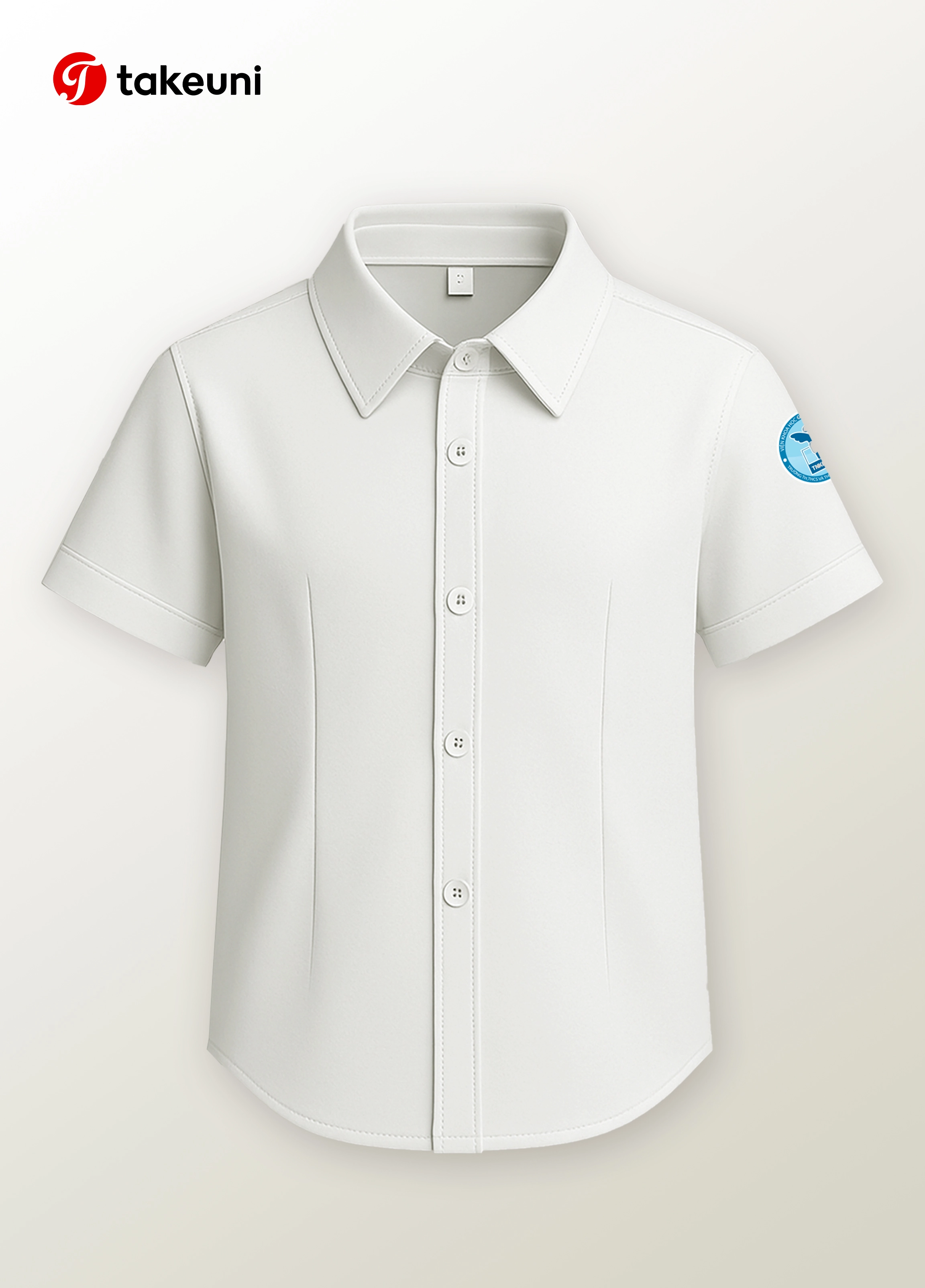 Áo Sơ Mi Cộc Tay Nữ Cấp 1