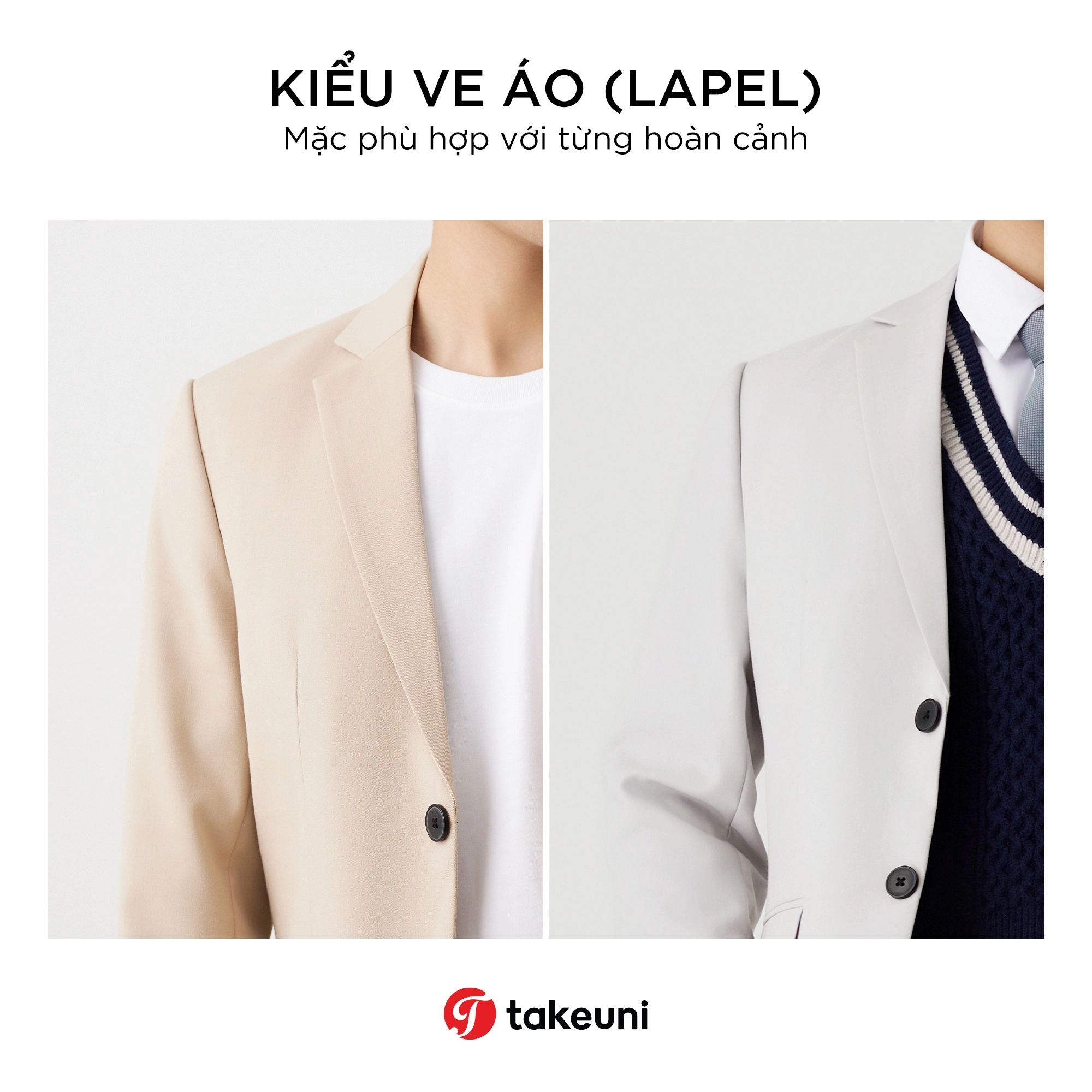 Kiểu Ve Áo (LAPEL)