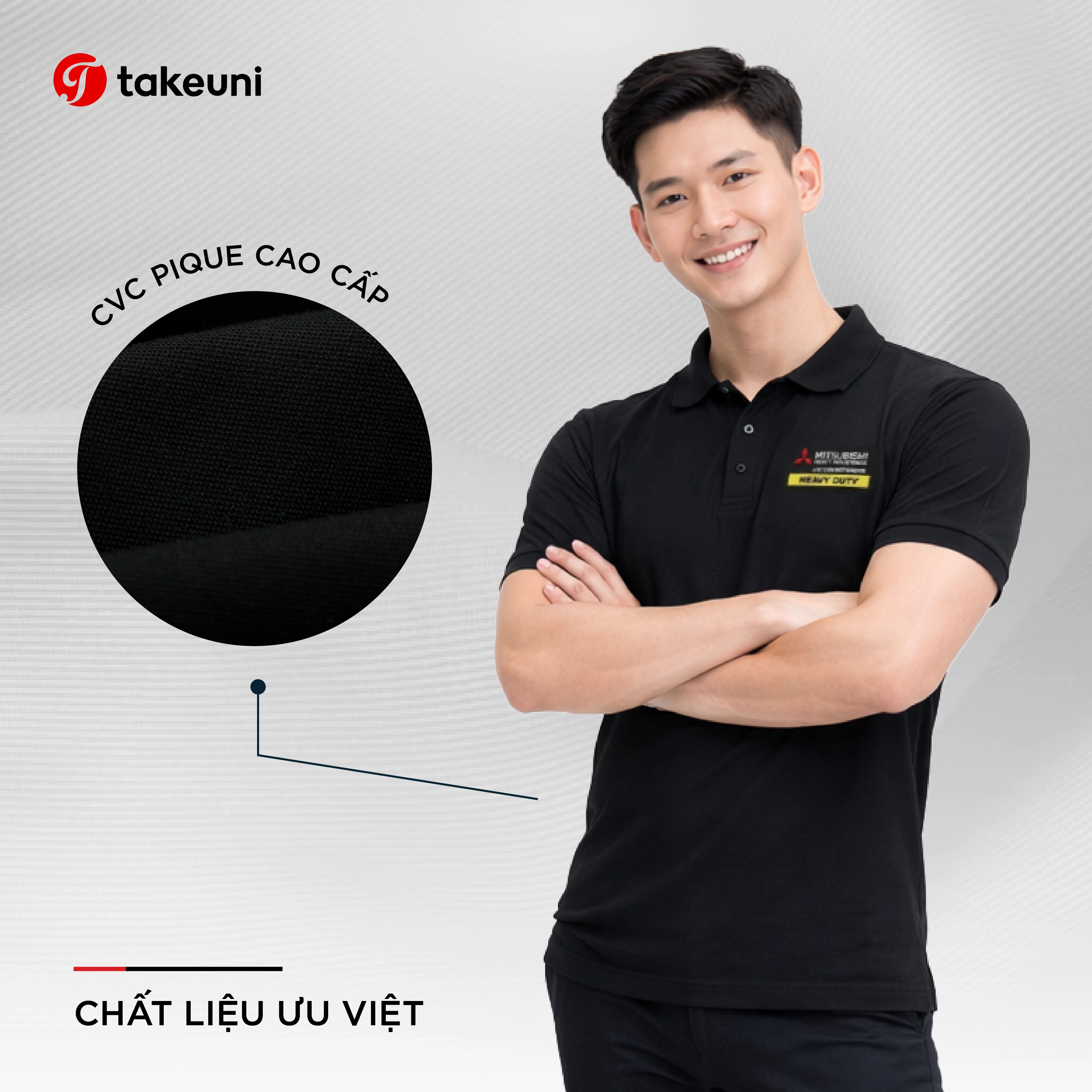 Mẫu đồng phục Mitsubishi Heavy Industries đạt chuẩn đồ hiệu