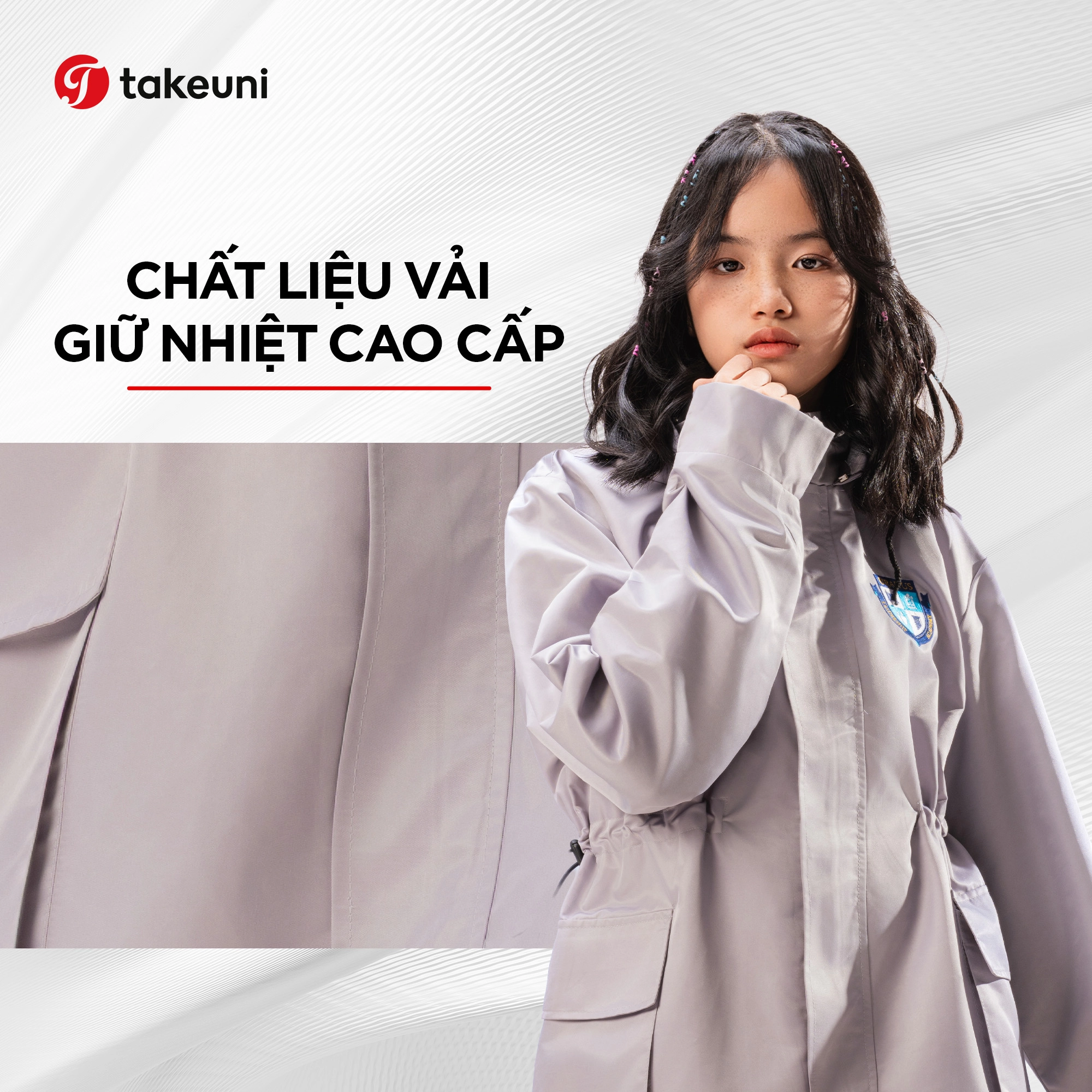 Chất liệu vải giữ nhiệt cao cấp may đồng phục thu đông học sinh