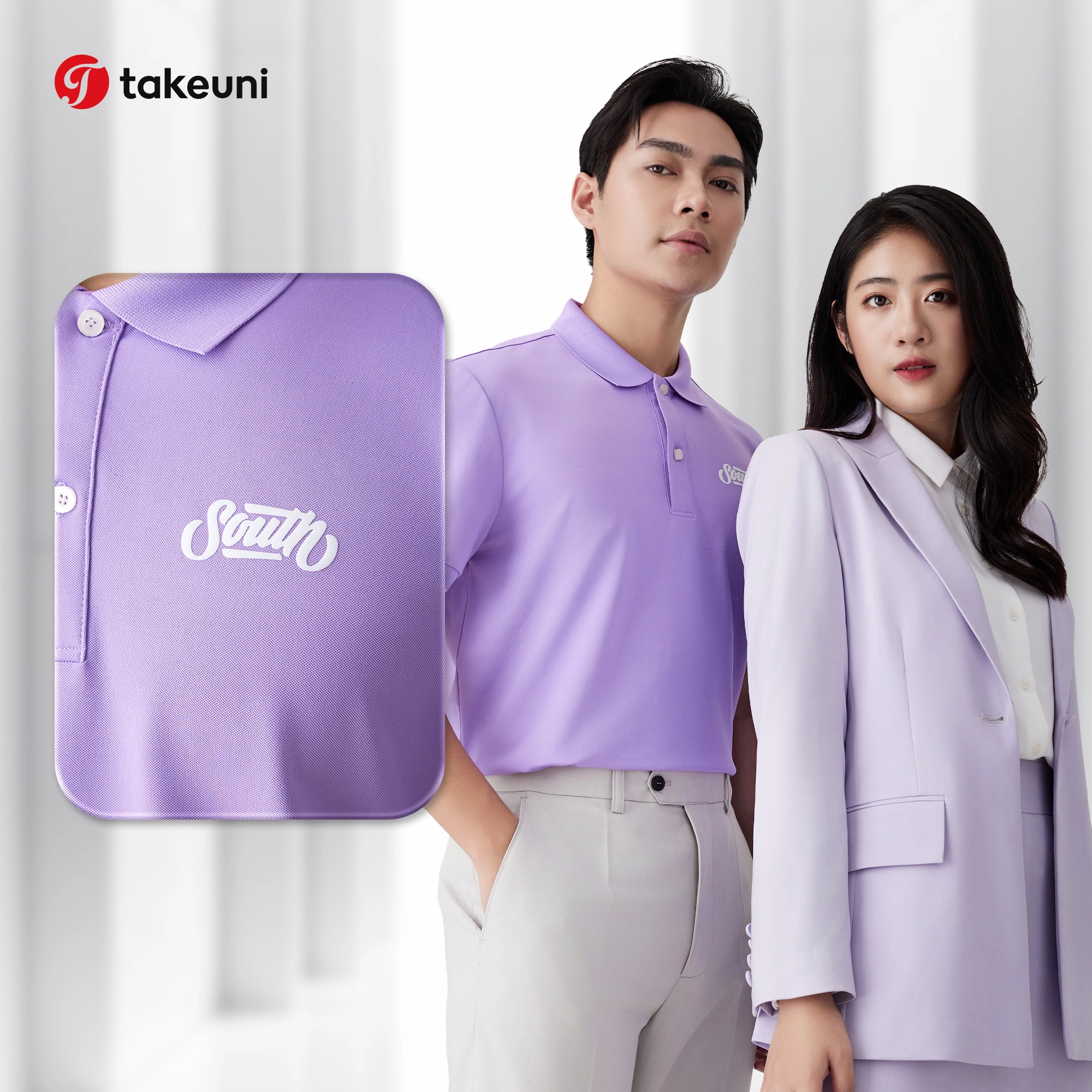 Thử nghiệm màu sắc áo polo đồng phục dưới các môi trường ánh sáng khác nhau