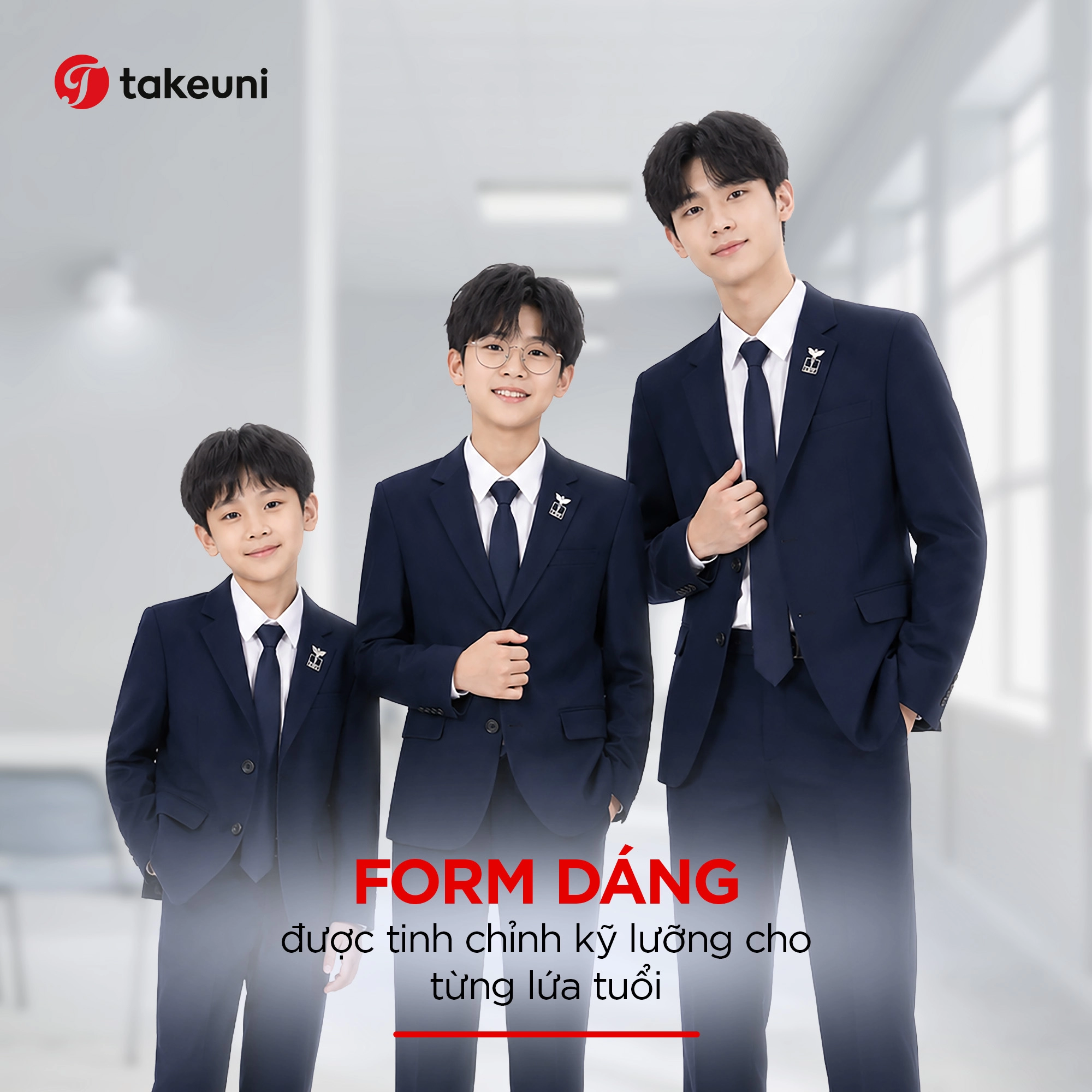 Tinh chỉnh form dáng chuẩn theo nhân trắc học từng lứa tuổi học sinh K12