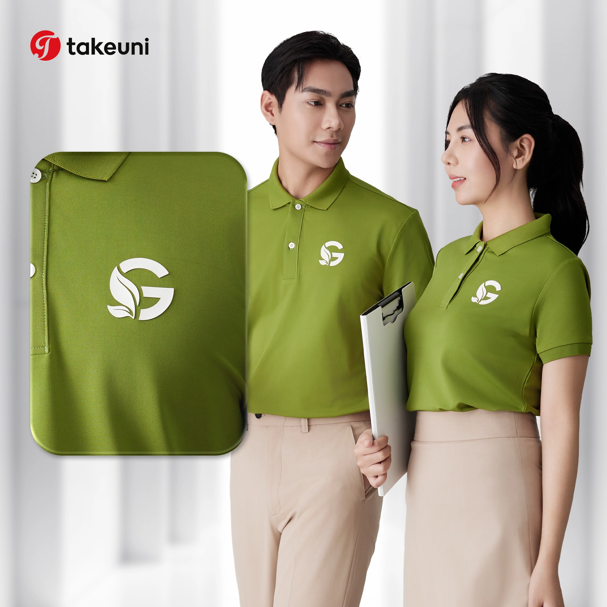 Đội ngũ TakeUni tư vấn thiết kế đồng phục doanh nghiệp chuẩn Brand Guideline