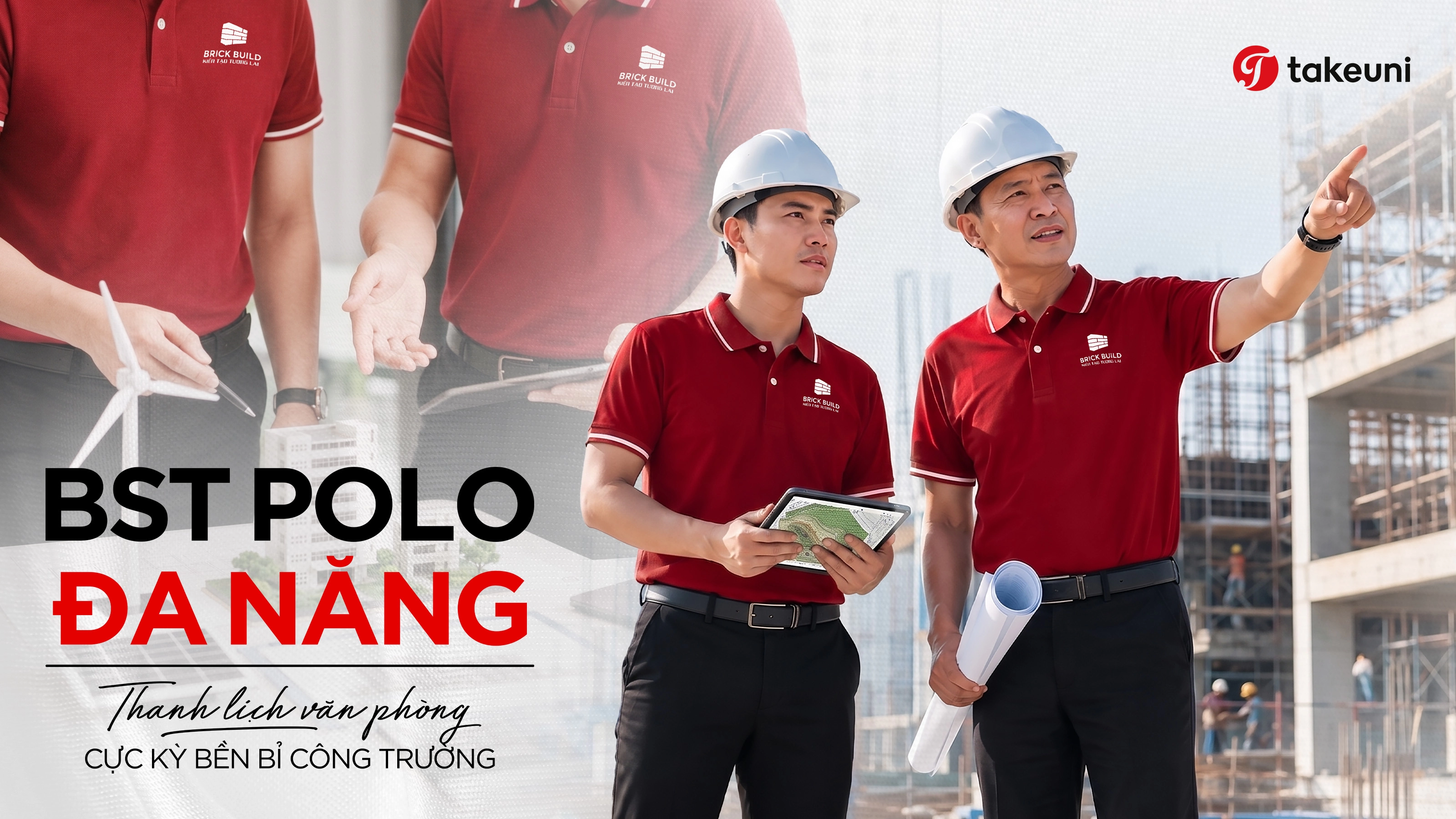Áo polo doanh nghiệp đa năng thanh lịch văn phòng bền bỉ công trường