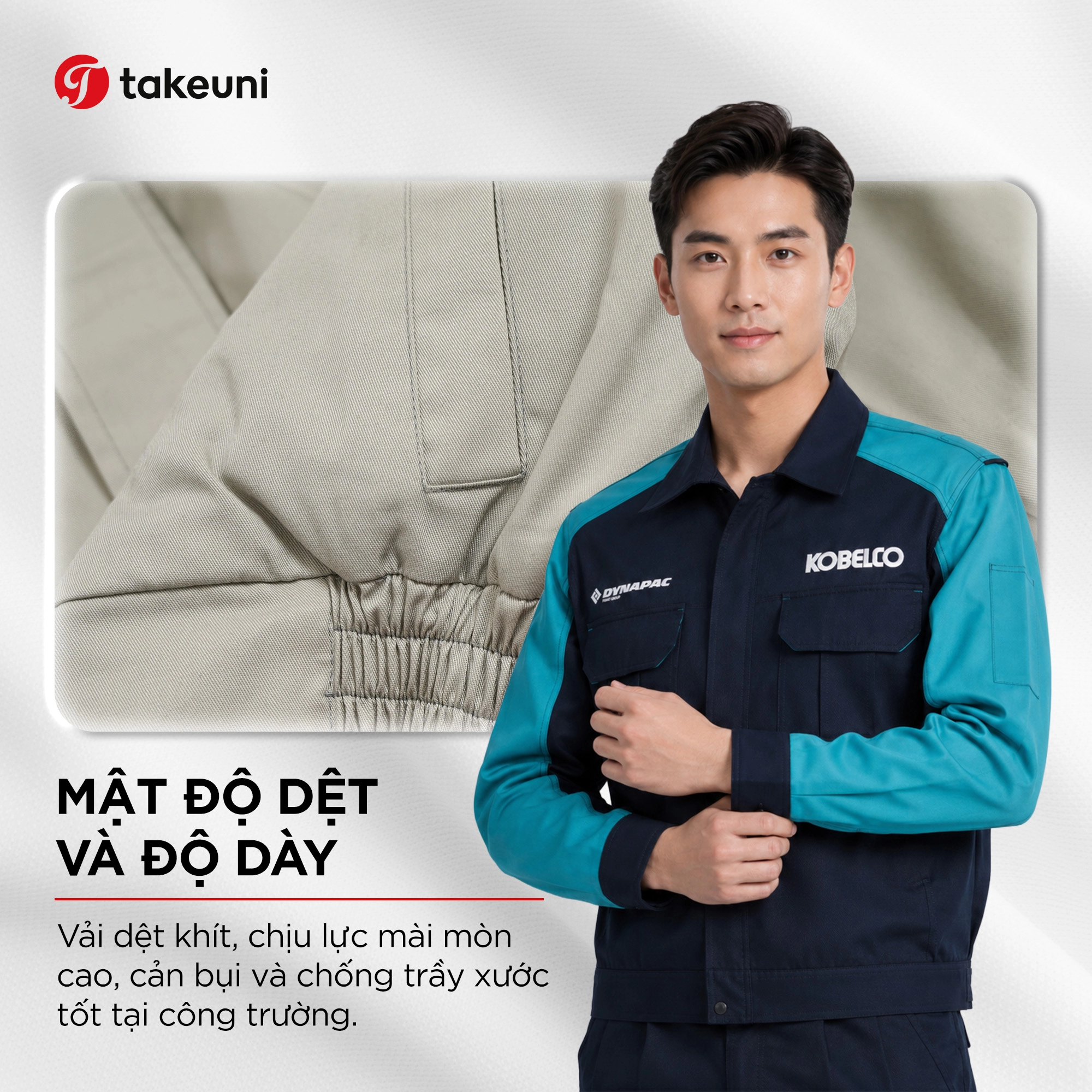 Mật độ dệt và độ dày của vải may quần áo bảo hộ kỹ sư