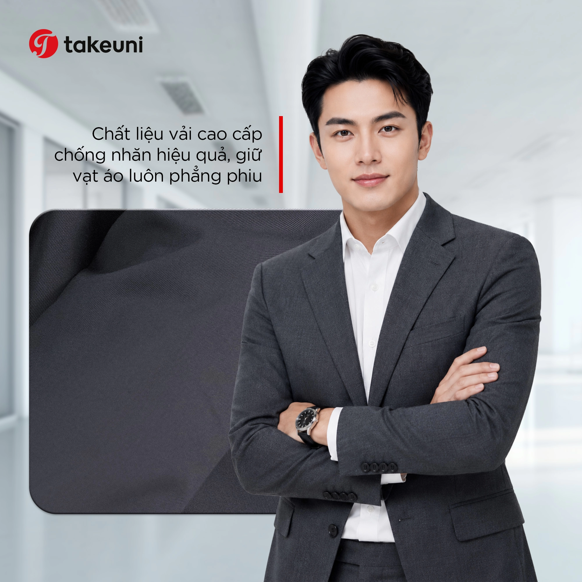 Chất liệu vest công sở cao cấp chống nhăn hiệu quả