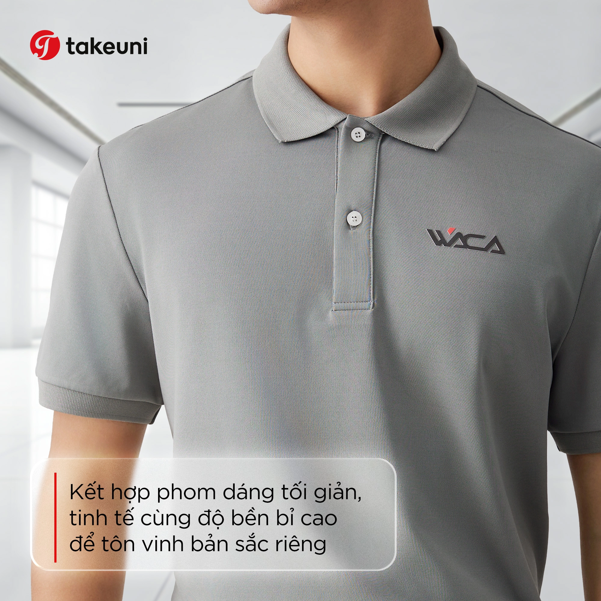 Đồng phục doanh nghiệp phom dáng tối giản độ bền bỉ cao TakeUni