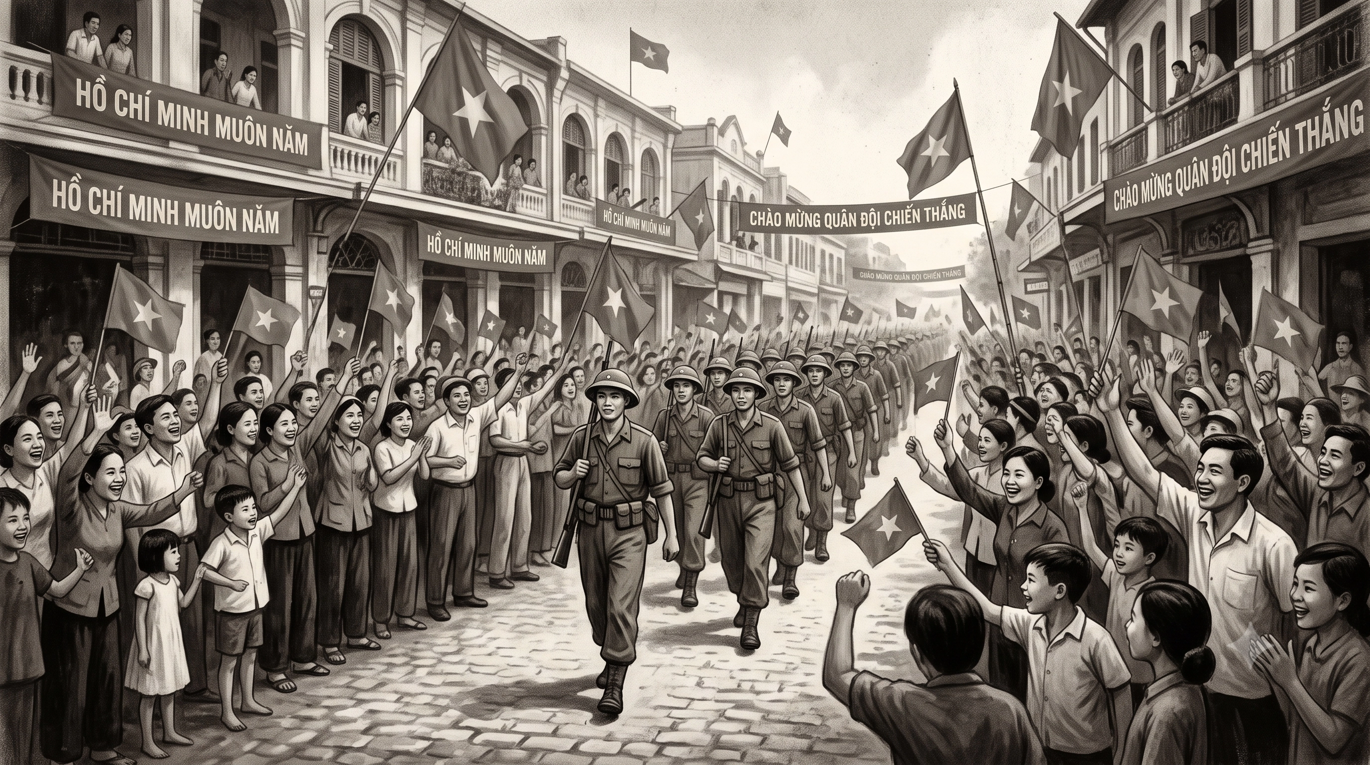 Ký ức mùa thu lịch sử 10/10/1954